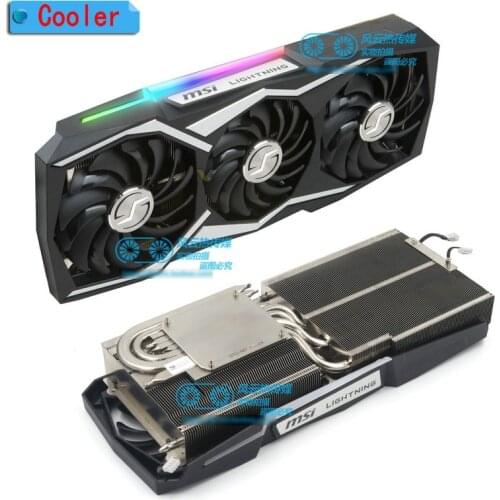New Original for MSI GTX1080Ti LIGHTNING Video Graphics card cooler fan with heat sink 1Set
