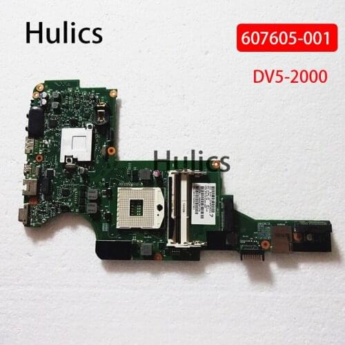 Hulics Original 607605-001 607605-601 Laptop motherboard For HP Pavillion DV5 DV5-2000 607605-501 Notebook Mainboard HM55