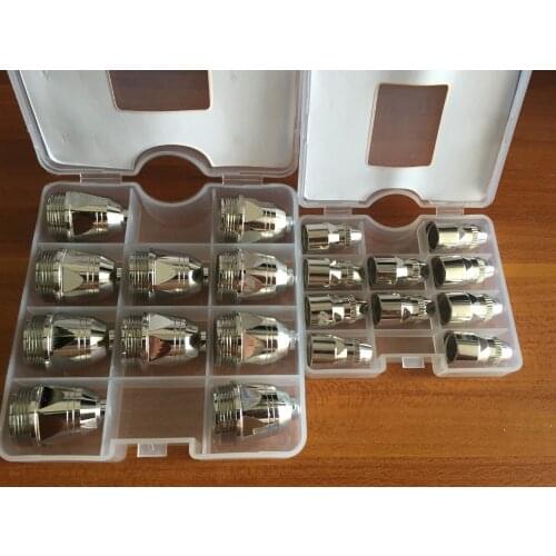 P80 Nozzle 1.5 mm Electrode 70A - 80A Panasonic Feimate Air Plasma Cutting Torch Consumables 40pcs