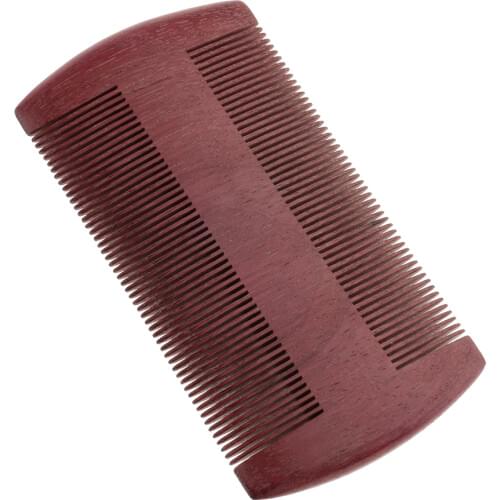 Professional Wood Anti-Static Massage Comb Wooden Pocket Hairbrush Close Tooth Brush