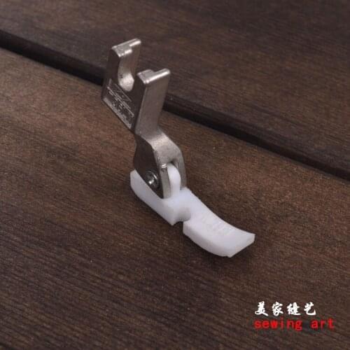 Industrial sewing machine plastic flat car leather down jacket special unilateral presser foot
