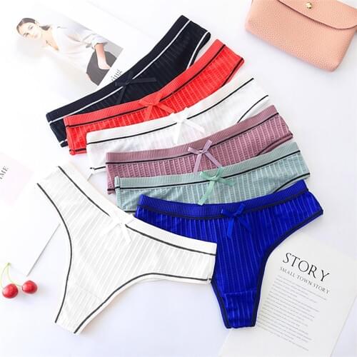 Sexy Seamless Panties Ice Silk Breathable Thongs Fashion Womens Underwear Erotic Sexy Lingerie Low-waist Ladies Girl Sex Briefs