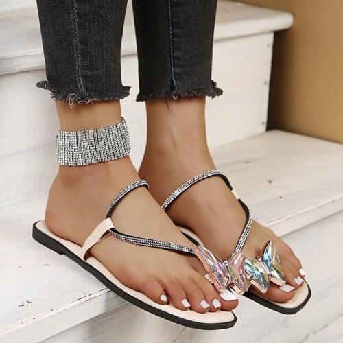 Flip Flops Womens Slippers Shoes Ladies Flat Slippers Outdoor Comfort Beach Shoes Sandalias Mujer 2021 Designer Slides