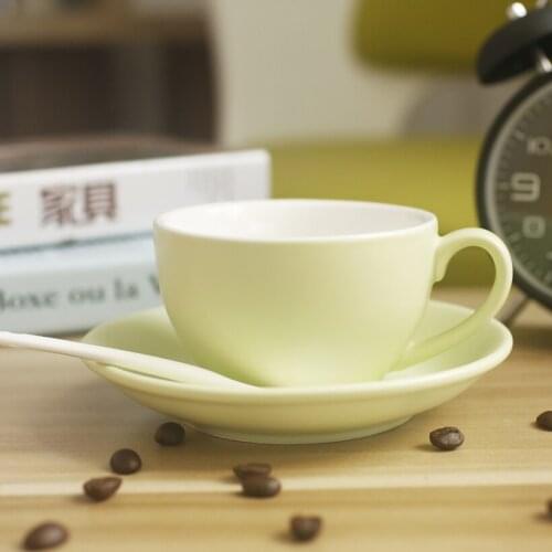 Nordic Creative Coffee Cup and Saucer Dessert Bone China High Tea Cups Set Reusable Bicchiere Plastica Home Drinkware AB50BZ