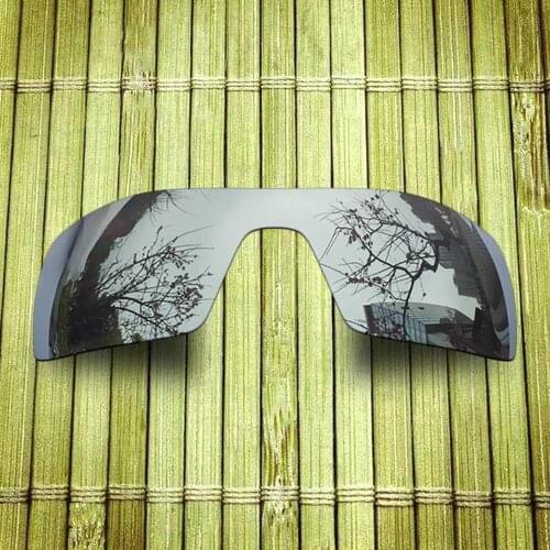 Polarized Replacement Lense For-Oakley Oil Rig Sunglasses Frame - Chrome Color Mirrored Coating