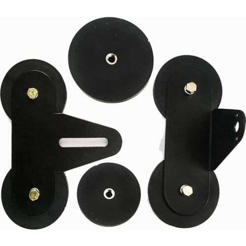 Offroad ledbar Roof Neo Magnetic Mounts bracket Rubberized Magnet Car barra led lightbar holder stand base for Led bar headlight