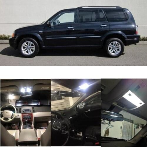 Interior Led lights For 2005 Suzuki Aerio Grand Vitara XL-7 xl7 Forenza Reno Swift Verona Dome Light Map Light Courtesy