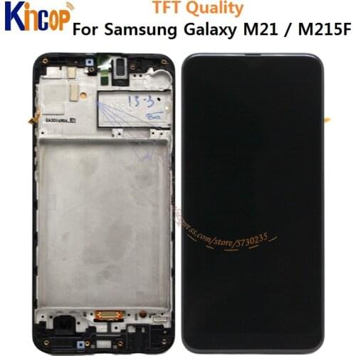 TFT quality For Samsung M215 LCD Touch Screen Digitizer Assembly For Samsung M21 M215F M215F/DS Display