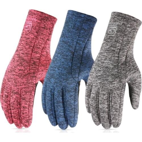 2020 New Sport Waterproof Gloves For Men Winter Outdoor Cycling Touch Screen Warm Camping Velvet Skiing Motorcycle Female Gloves