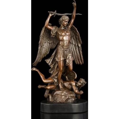 39cm pure copper Greek mythology character art Creative office home crafts ornaments