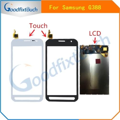 For Samsung Galaxy Xcover 3 SM-G388F G388 G389 Touch Screen Digitizer Sensor Glass + LCD Display Panel