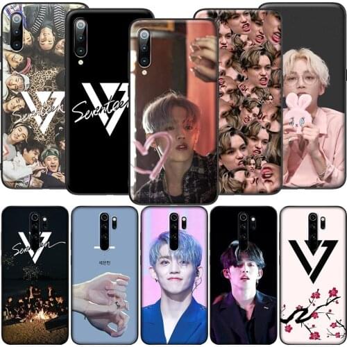 GX208 S Coups Seventeen jeonghan Case for Xiaomi Note 10 8Lite CC9 9 9T 10T A1 A2 A3 5X 6X F1 Poco F2 X3 NFC M3 Pro Lite