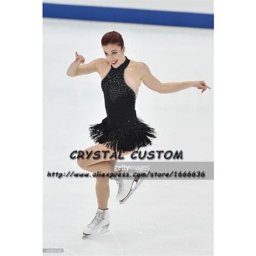 Custom Ice Skating Dresses Graceful New Brand Figure Skating Dresses For Competition DR4209