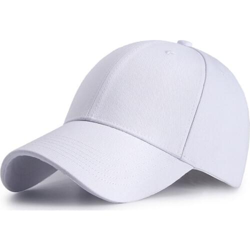 Cool Hockey Summer 2019 new cheap Cotton white Unisex Women Men Baseball Caps Tennis hats in Sport Outdoor Sun Hat