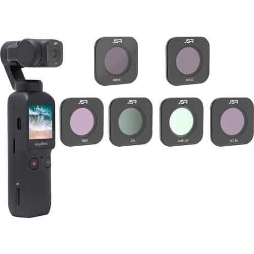For FEIYU Pocket Gimbal Filter Neutral Density Polar Accessories Magnetic MCUV/CPL/ND/NDPL ND64PL Filters Set For FEIYU Pocket