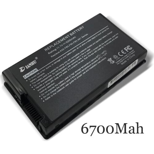 New Replacement Laptop Battery Internal For Asus A32- F80 x82 X88V X85S F81S F83SE F80S K41V