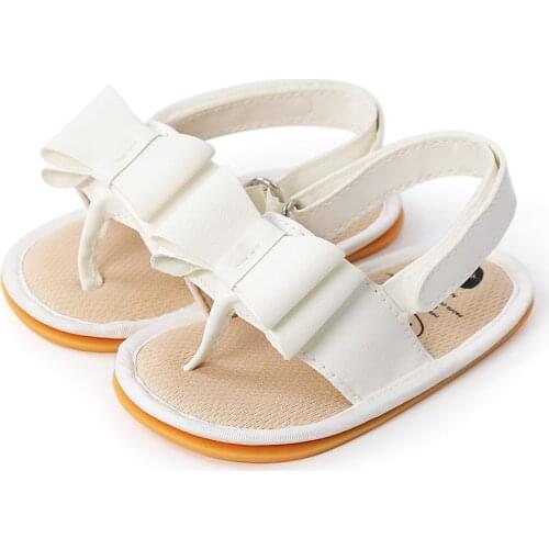 Baby Boys New Fashion Summer Sandals Soft Crib Shoes PU Kids Newborn Girls First Walker Anti Slip Sandals Shoes
