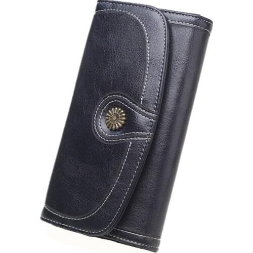 Famous design Top Quality Women Wallet PU Leather Multifunction Wallet Female Purse Long Big Capacity Card Holders wallet Purse