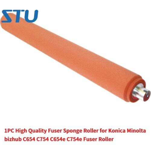 1PC High Quality Fuser Sponge Roller for Konica Minolta bizhub C654 C754 C654e C754e Fuser Roller
