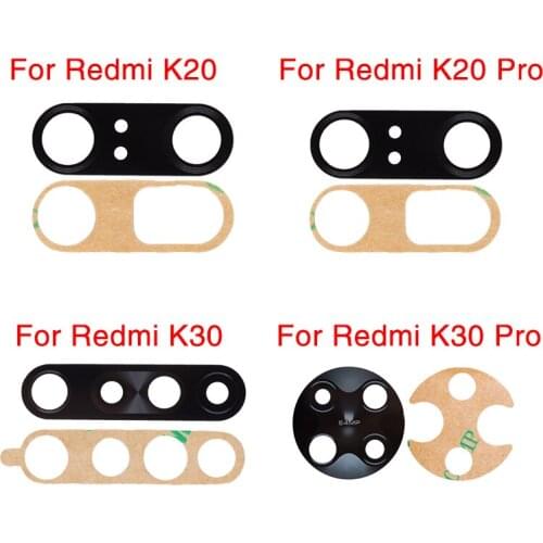 10pcs/lot Rear Back Camera Glass Lens Protector Cover For Xiaomi K20 K30 Pro With Adhesive Sticker Tape Replacement Parts