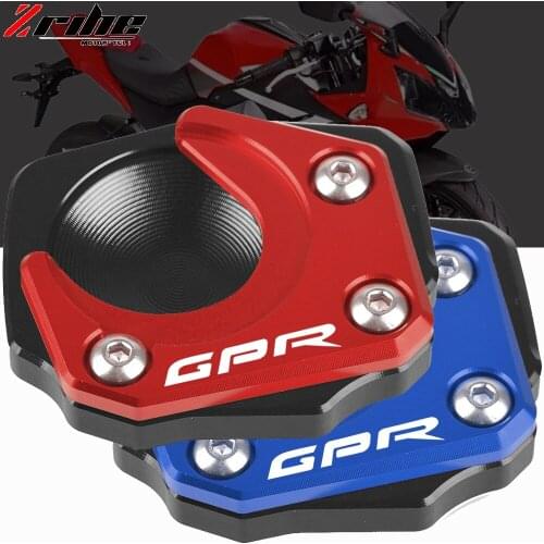Motorcycle Accessories For Aprilia GPR125 GPR150 GPR 125 150 CNC Kickstand Foot Side Stand Extension Pad Support Plate Enlarge
