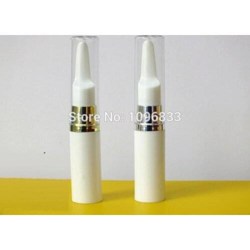 5ML White Airless Vacuum Bottle, 5G Empty Eye Cream Pen, Cosmetic Essence Lotion Packaging Bottles, 100pcs/Lot