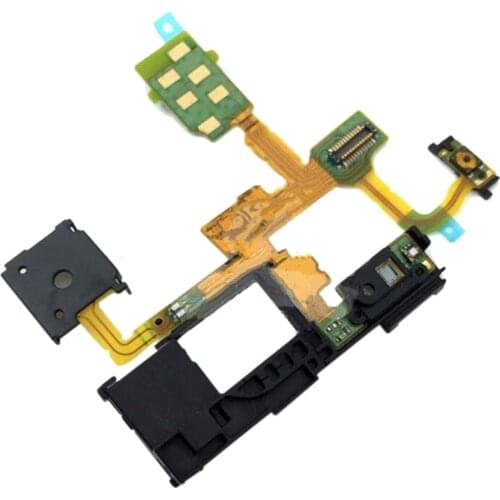 ORG Power switch flex cable For Sony Xperia TX LT29I LT29 Proximity sensor flex cable Volume on/off &Microphone flex cable Parts
