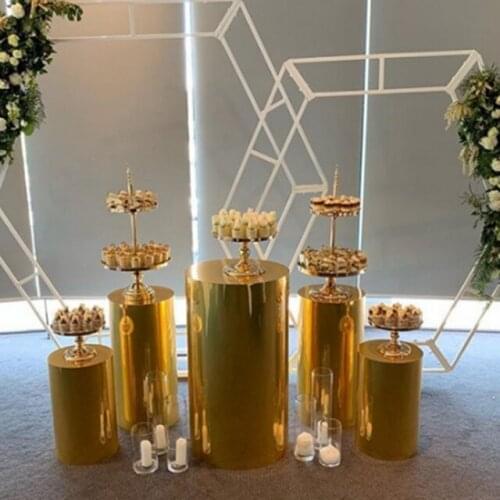 Round Metal Pedestal Wedding Party Dessert Cupcake Display Plate CAKE STAND sunyu2587