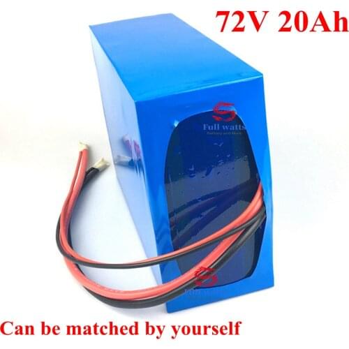 72V 20Ah 21700 20S4P lithium battery pack +84V 5A charger 1000W-3000W high power battery E-bike, motorcycle,electric car battery