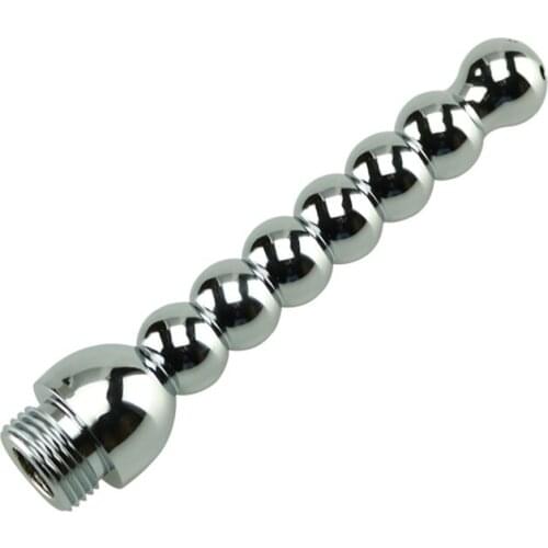 MaryXiong Metal Anal Shower Butt Plug Anal Beads Douche Enema Erotic Anal Enemator Vagina Anal Cleaner Cleaning Sex Toys Product