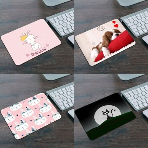 Cute Animal Mouse Pad Game Console Accessories Rubber Mouse Pad Gaming Accessories Kawaii Gamer Accessories Anime Mouse Pad