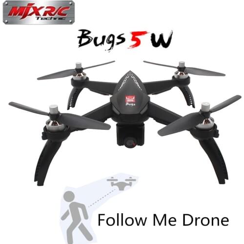 MJX R/C Bugs 5 W B5W Brushless Motor GPS RC Drone With 5G WIFI FPV Automatic adjustment camera RC Quadcopter