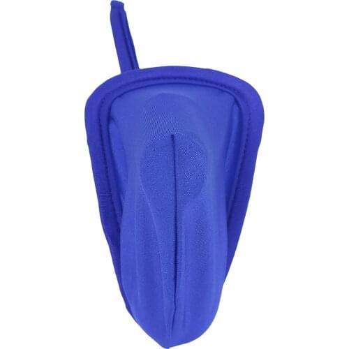 Mens Bulge Pouch Crotchless Stretchy Sexy C-string Thong Briefs Bottom Bikini Wetlook Lingerie Comfortable Underwear Underpants