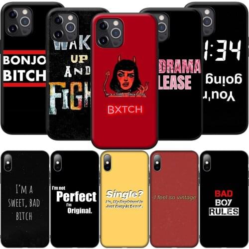 GX78 Graffiti Letter Quote Silicone Soft Case for iPhone 12 Mini 11 Pro XS Max XR X 8 7 6 6S Plus 5 5S SE 2020
