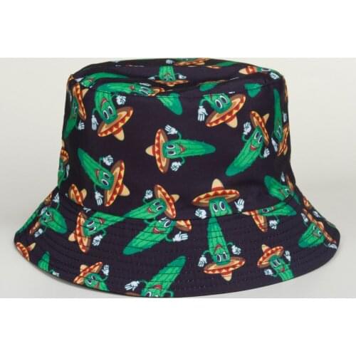 Outdoor Recreational Fisherman Hat Cartoon Smiley Face Cucumber Visor Hat Student Outing Hat Sunscreen For Both Men And Women