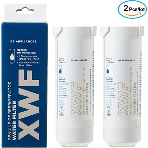 Replace GE XWF refrigerator water filter 2 packs