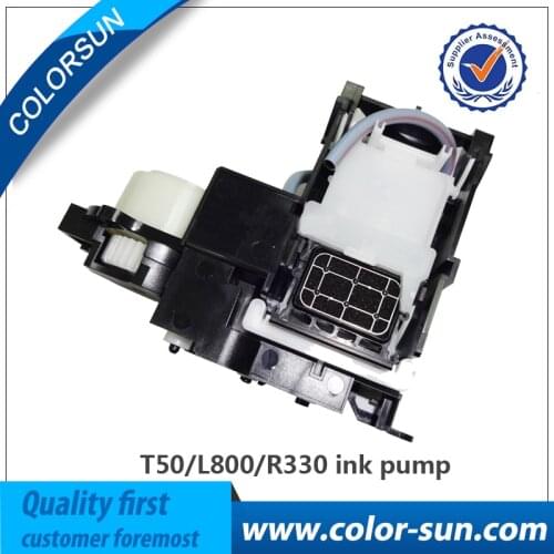 Corrosion-resistant ink pump for Epson T50 R330 L800 L801 on Pump Assembly Ink System Assy