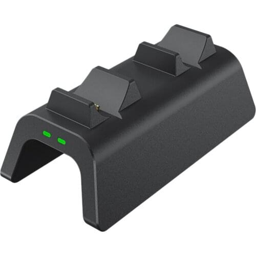 Charging Station for PS5 Dual Controller, Dual U-Slot Contact Type Fast Charger Dock for Playstation 5