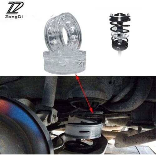 ZD 2PCS Car Styling Protection Spring Bumper Shock Absorber For Hyundai Tucson 2017 Solaris ix35 i30 Suzuki Swift Mitsubish ASX