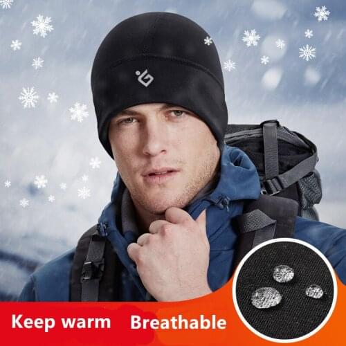 Winter Autumn Outdoors Ski Beanie Hats for Men and Women Riding Warm Sets Windproof Waterproof Thick Velvet Cold Caps Run W113