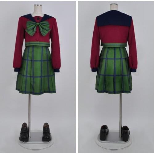 SuperS Sailor Moon Michiru Kaiou / Hotaru Tomoe Sailor Uranus mugen gakuen girls winter uniform cosplay dress halloween costumes