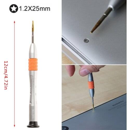 1.2mm P5 Pentalobe 5-Point Screwdriver Opening Repair Tools for macBook Air Pro