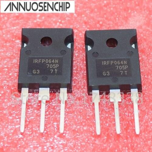 10pcs IRFP064 IRFP064N IRFP064NPBF 55V 110A TO247 NPN field effect new original