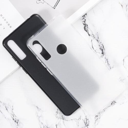 Alcatel 3X 2019 Case Silicon Cover Soft TPU Matte Pudding Black Phone Protector Shell For Alcatel 3X 2019 5048Y Capa Coque