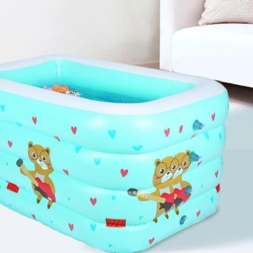 Kids Pool bathtub Family baby ocean ball pool baby swimming ring pool inflatable toy