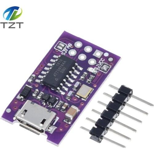 Micro USB Tiny AVR ISP ATtiny44 ATTiny45 ATTiny85 USBTinyISP Programmer Module For IDE Bootloader ISP Microcontroller 5V