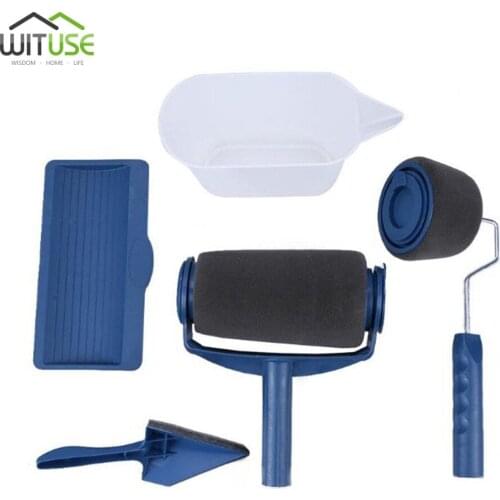 Multifunctional Paint Pro Runner Roller Brush Tools Set Paint Roller Set Room Wall Painting Brushes Set Home Repack Outfit Tool