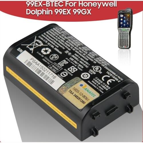 Original Replacement Battery 5000mAh 99EX-BTEC For Honeywell Dolphin 99EX 99GX Handheld Computer Batteries