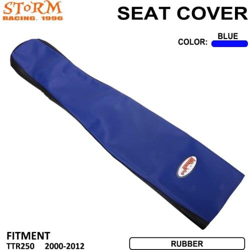 Rubber Vinyl Gripper Soft Seat Cover For YAMAHA TTR250 TTR 250 2000 2001 2002 2003 2004 2005 2006 2007 2008 2009 2010 2011 2012