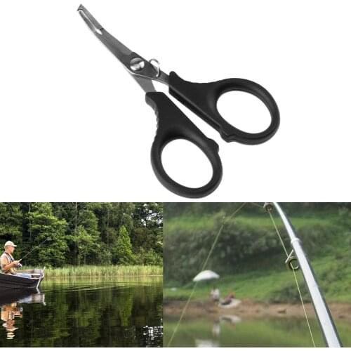 Convenient Stainless Steel Fishing Scissors Pliers Line Cutter Lure Bait Scissor Hook Tackle Tool Kits survival multi tool